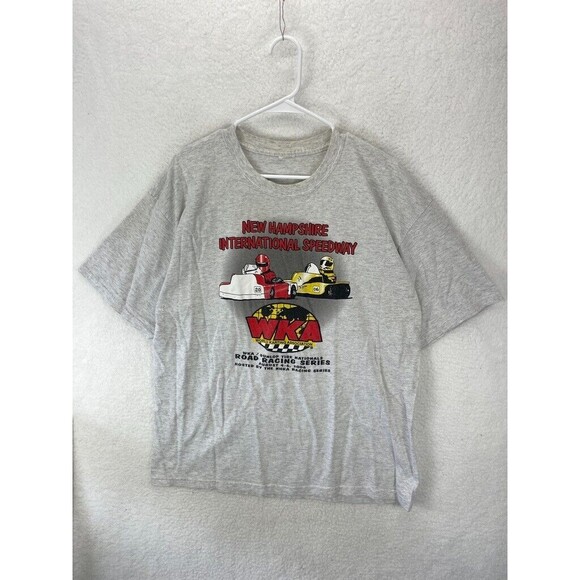 Vintage 2006 WKA/DUNLOP Tire National Road Racing T-Shirt Size L - Picture 1 of 8